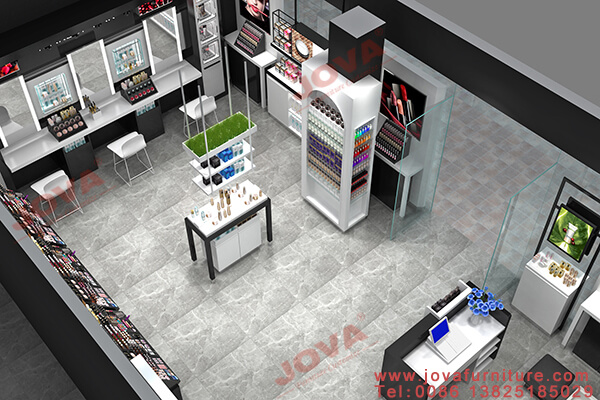 boutique cosmetics interior