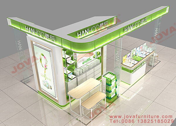 cosmetic kiosk design