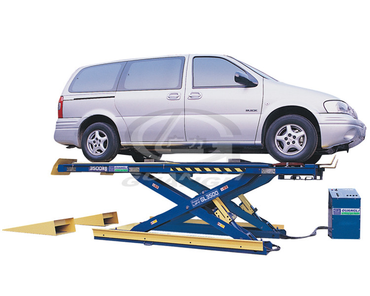 Car lifts operate Car lifts operate