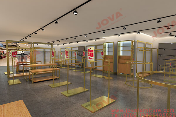 clothing store shelves clothing store shelves
