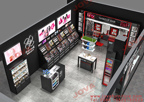 cosmetics showroom design