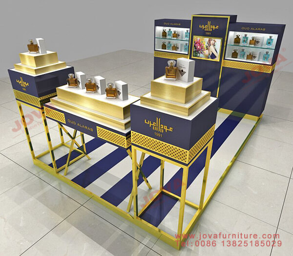 perfume display cases for koisk