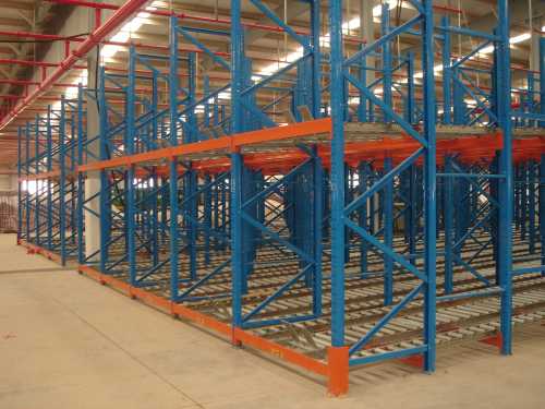 live pallet rack