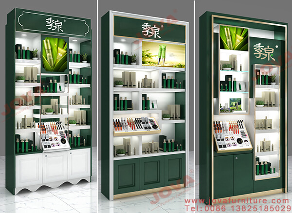 skin care display cabinet