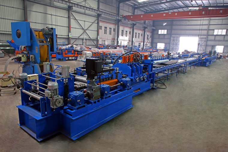 Heavy Duty Automatic C Purlin Roll Forming Machine Heavy Duty Automatic C Purlin Roll Forming Machine