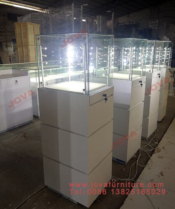 jewelry pedestal showcase jewelry pedestal showcase