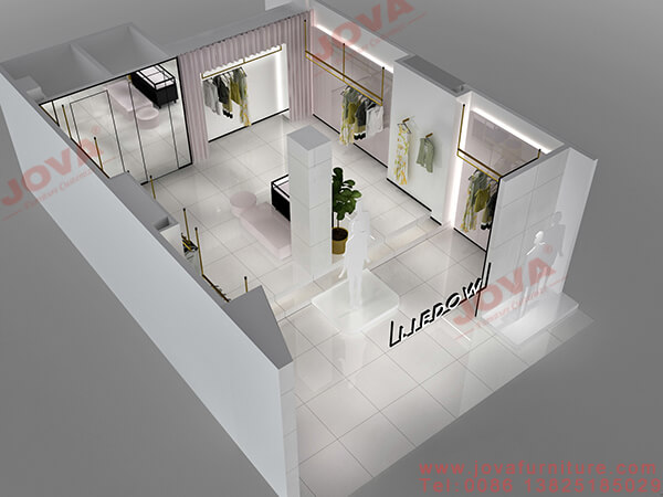 ladies wear shop interior design