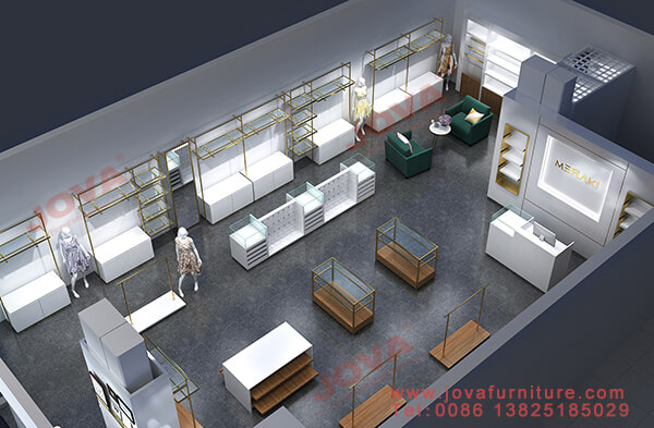 garments shop design layout