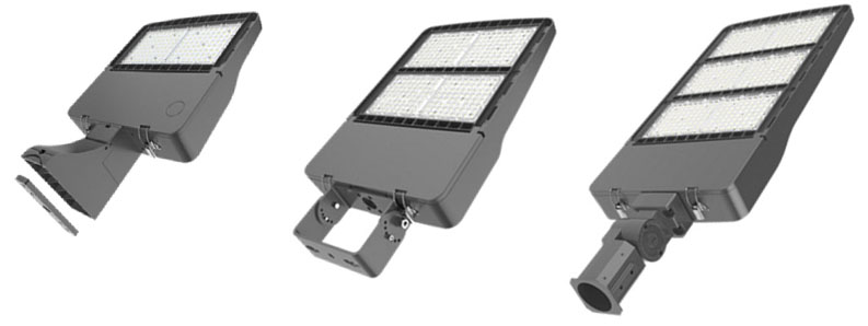 Led Parking Lot Area Light Fixture