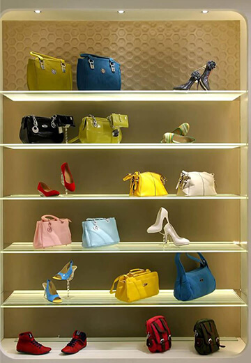 shoe wall display shoe wall display