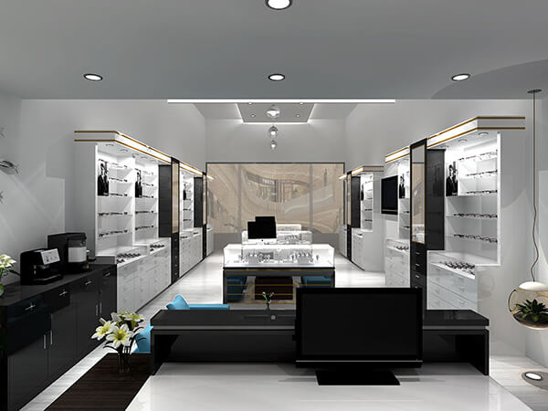 interior design optical shop