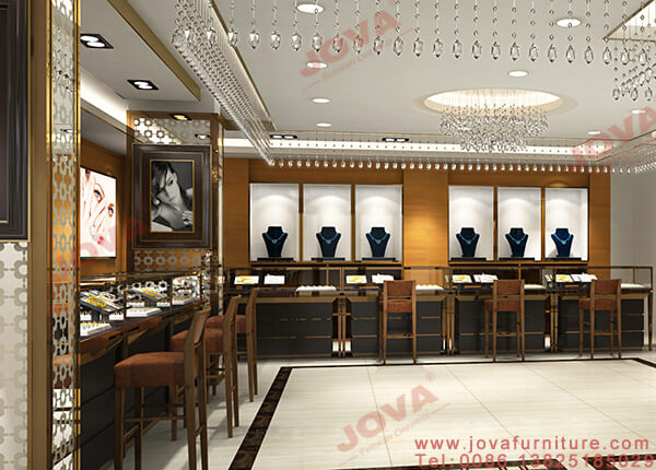 jewellery showroom interior design india