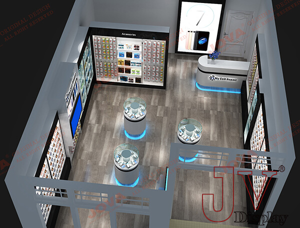 cell phone shop design