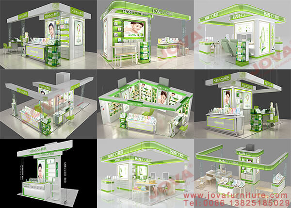 Hanhoo cosmetics kiosks