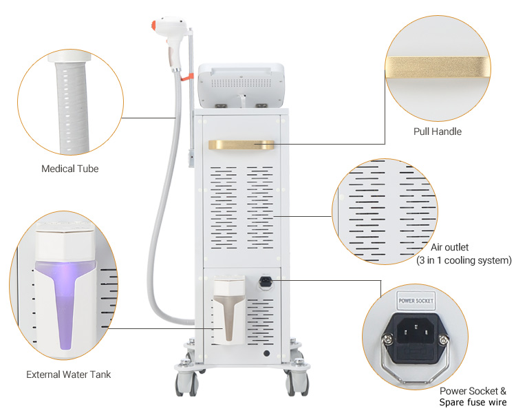 shr ipl treatment machine