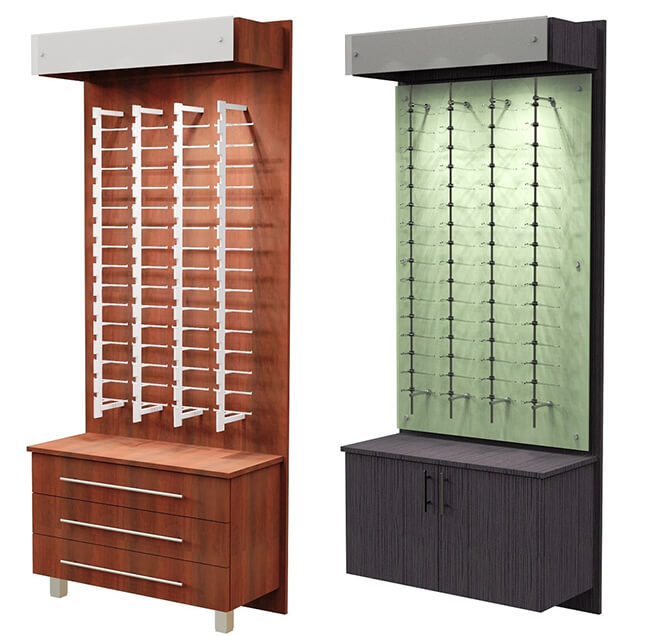 eyeglass display fixtures