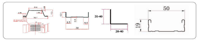 High Speed Metal Track Roll Forming Machine High Speed Metal Track Roll Forming Machine