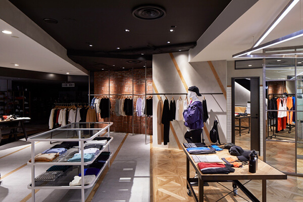 clothing store showcase clothing store showcase
