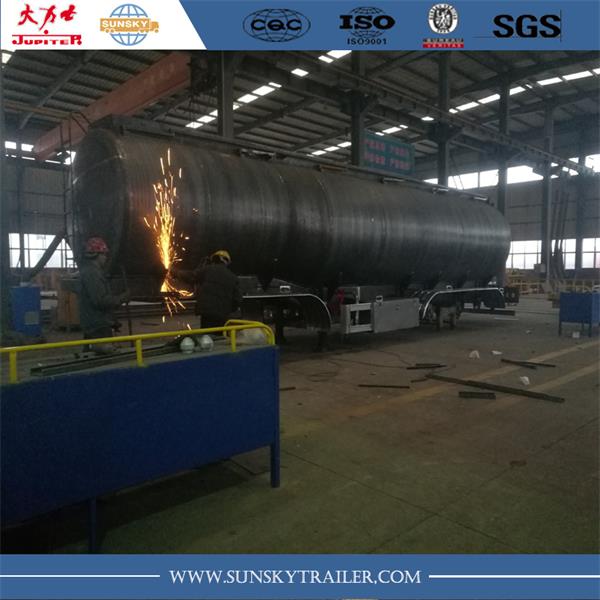 Fuel tanker trailer production