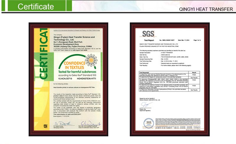 The SGS Environmental Certificate
