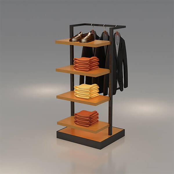 floor standing clothes hanger