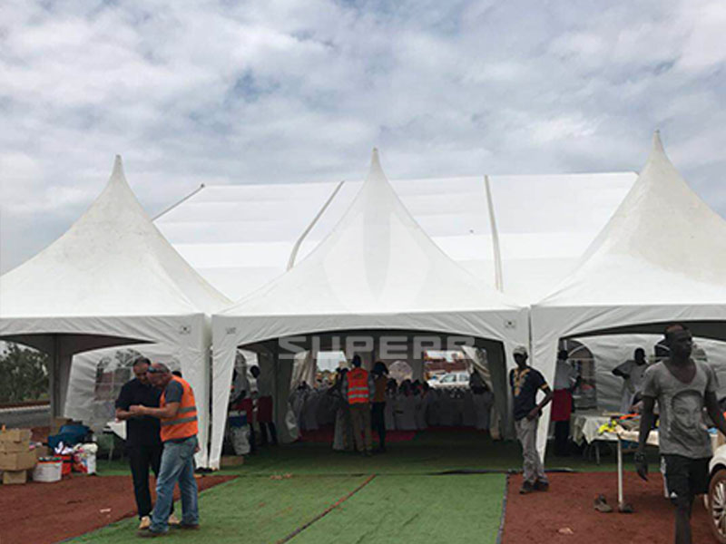 reception catering tent for wedding