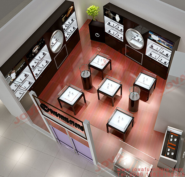 watch store interior design