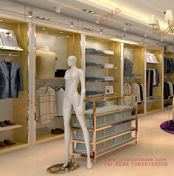 clothes wall displays