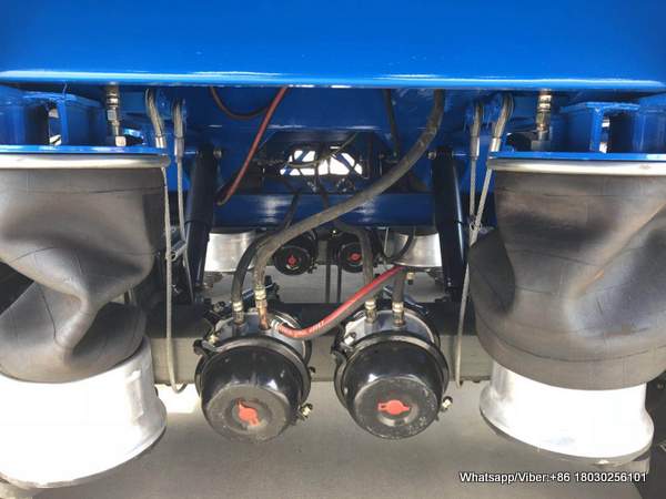 AIRBAG SUSPENSION IN FUEL TANKER TRAILER