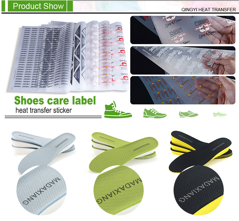 Shoes Care Label