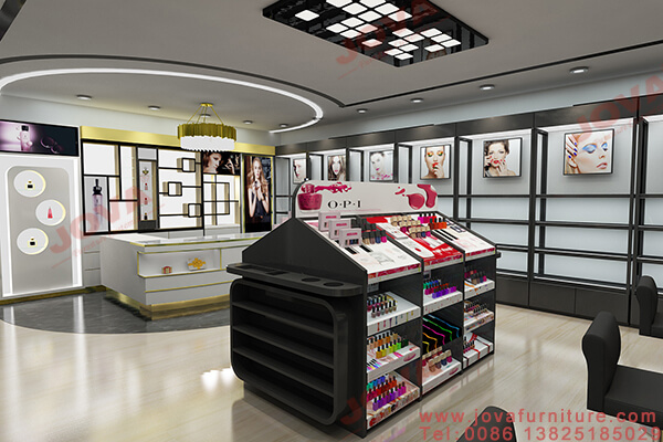 salon retail displays