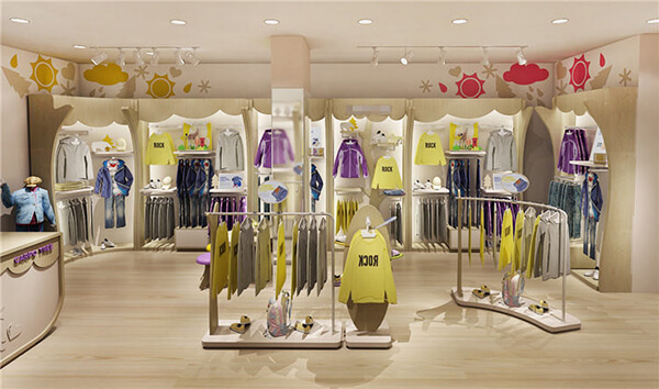 kids shop display fittings