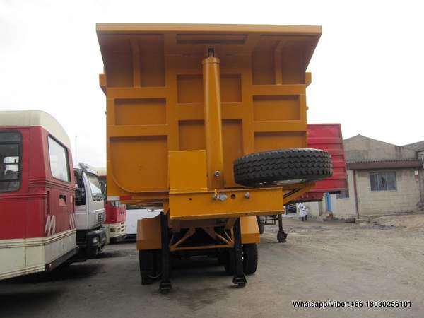 3 axles tipper semi-trailer