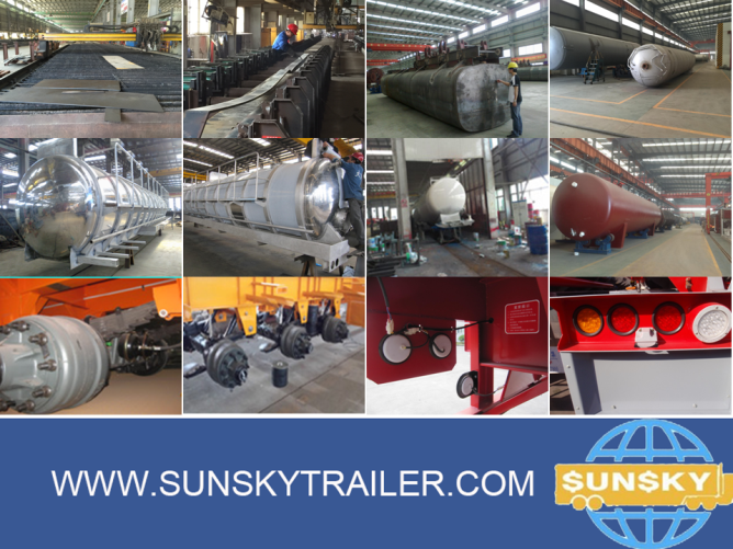 aluminum fuel tanker trailer