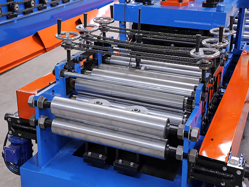 auto C purlin roll forming machine