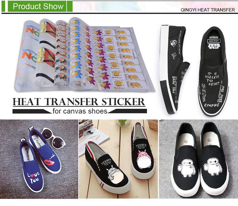 Custom Sticker Printing For Canvas Shoes