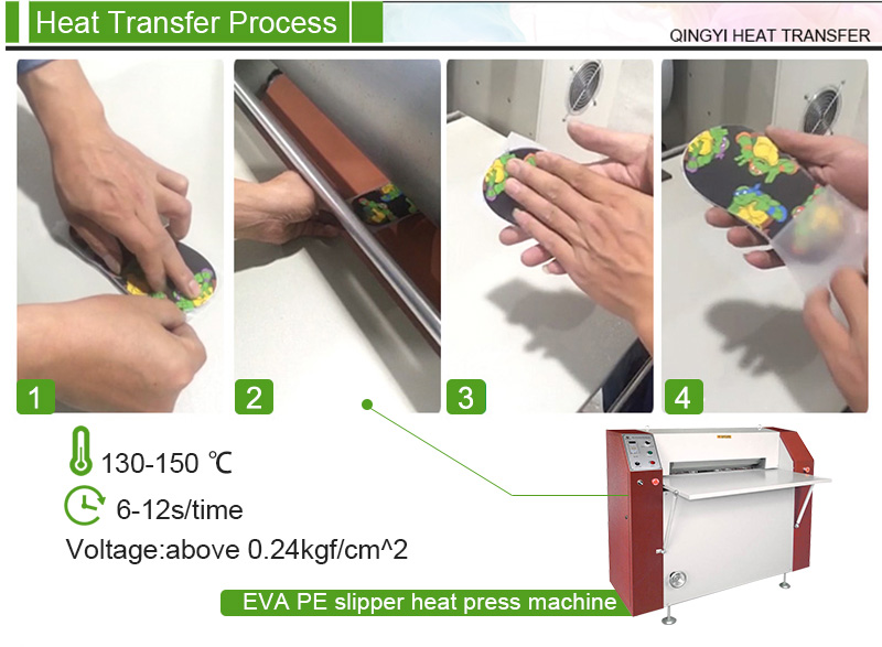 Heat Press Printing For Slipper Heat Press Printing For Slipper