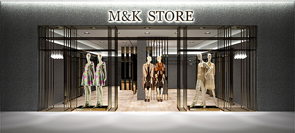 M&K clothing store equipment and displays M&K clothing store equipment and displays