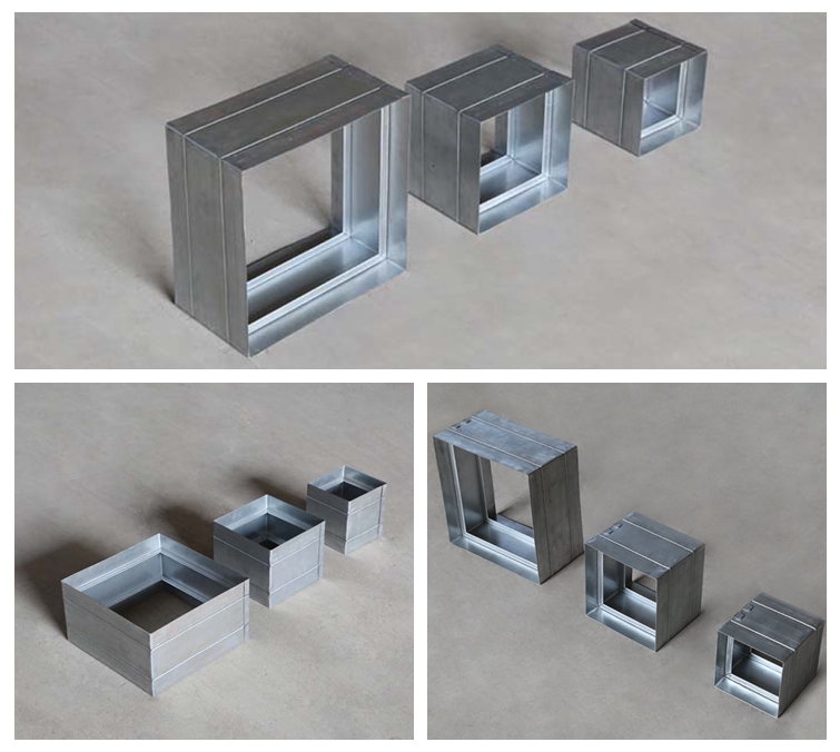 Automatic Fire Damper Frame Roll Forming Machine Automatic Fire Damper Frame Roll Forming Machine