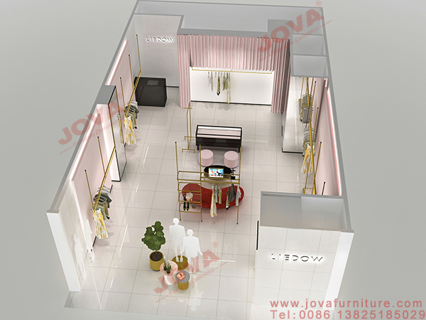 clothes shop design layout