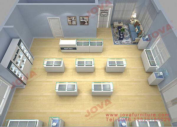 white jewelry store design white jewelry store design