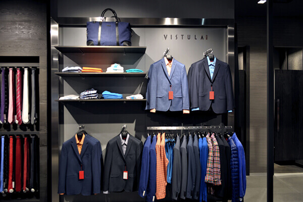 garments shop display design