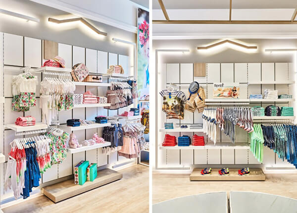 clothing wall display units clothing wall display units