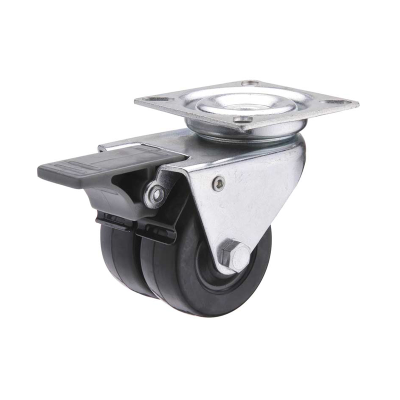 twin wheel swivel caster twin wheel swivel caster