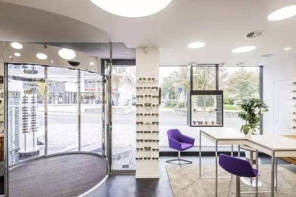 optical store design interior