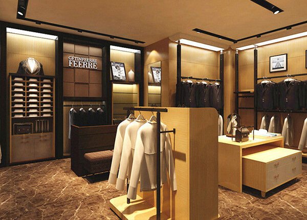 small cloth shop design