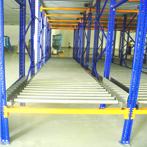 pallet flow rack storage systems