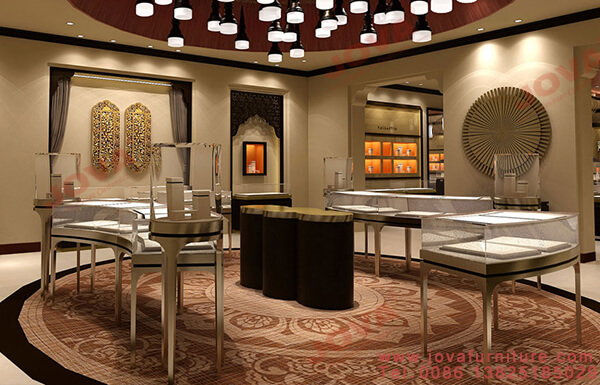 jewellery shop interior design plan