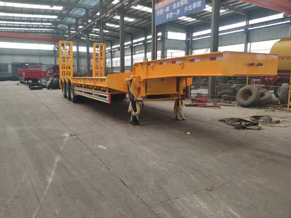 Heavy Haul 3 Axle 60 Tons Lowboy Trailers