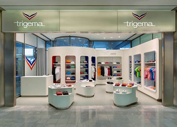 apparel showroom display ideas